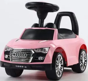 Musical Push Car Pink