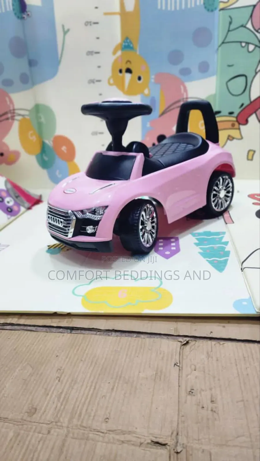 Baby Love Push Car Pink