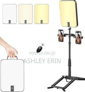 Portable Rechargeable Led Video Light With Stand