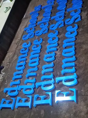 Reflective Stickers 3d Letters