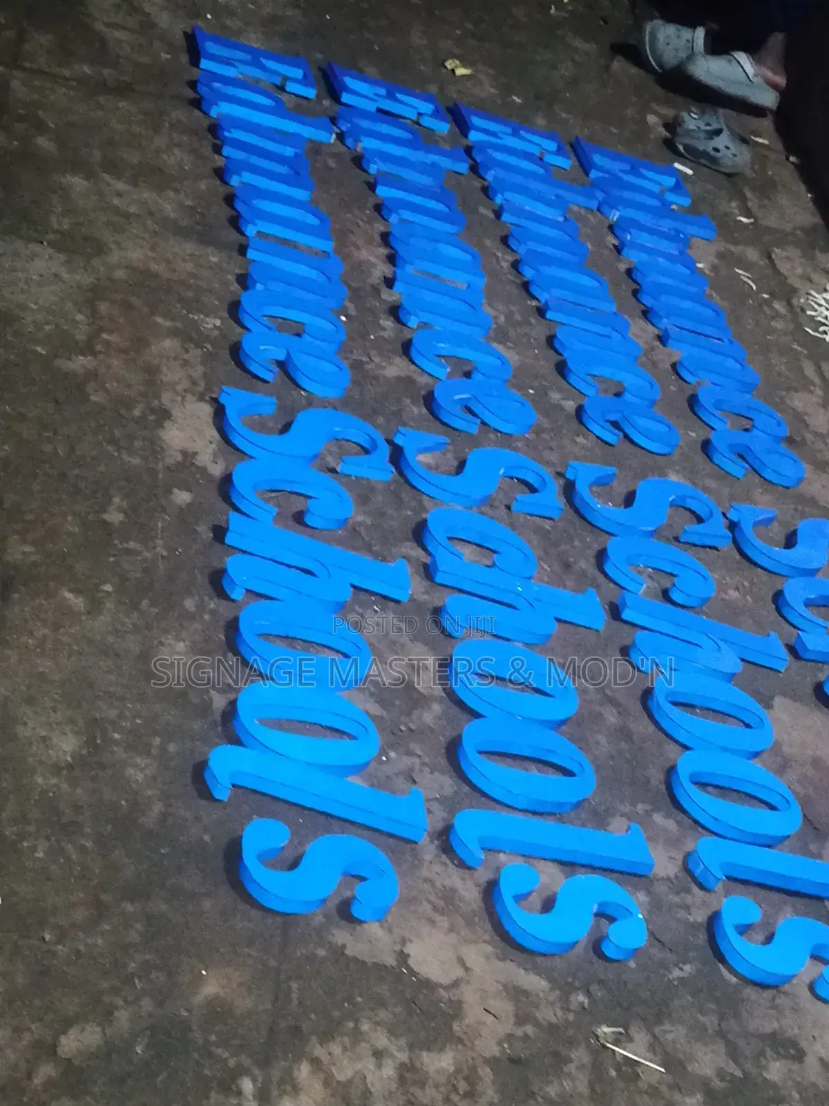 Reflective Stickers 3d Letters