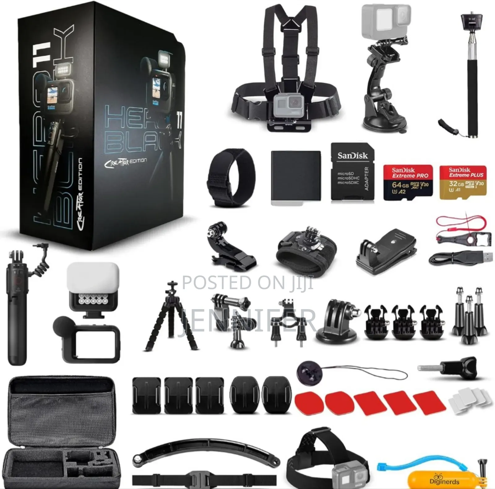Go Pro Hero Black Comb Set