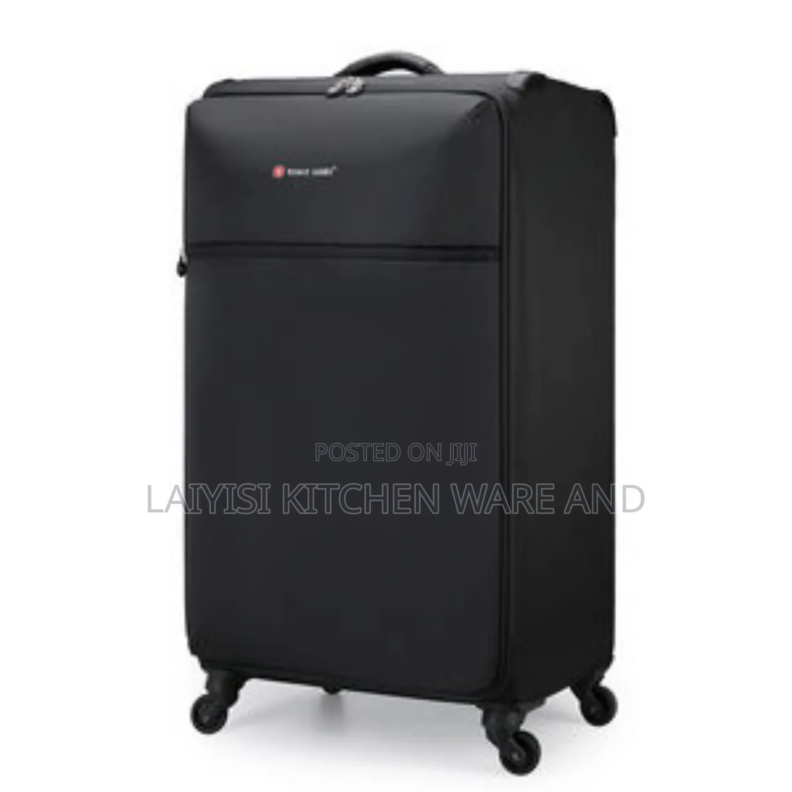 Premium Black Hardshell Travel Luggage Suitcase – Durable