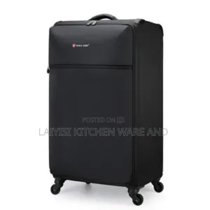 Premium Black Hardshell Travel Luggage Suitcase – Durable