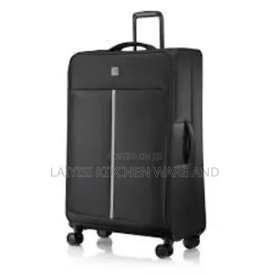 Premium Black Hardshell Travel Luggage Suitcase – Durable
