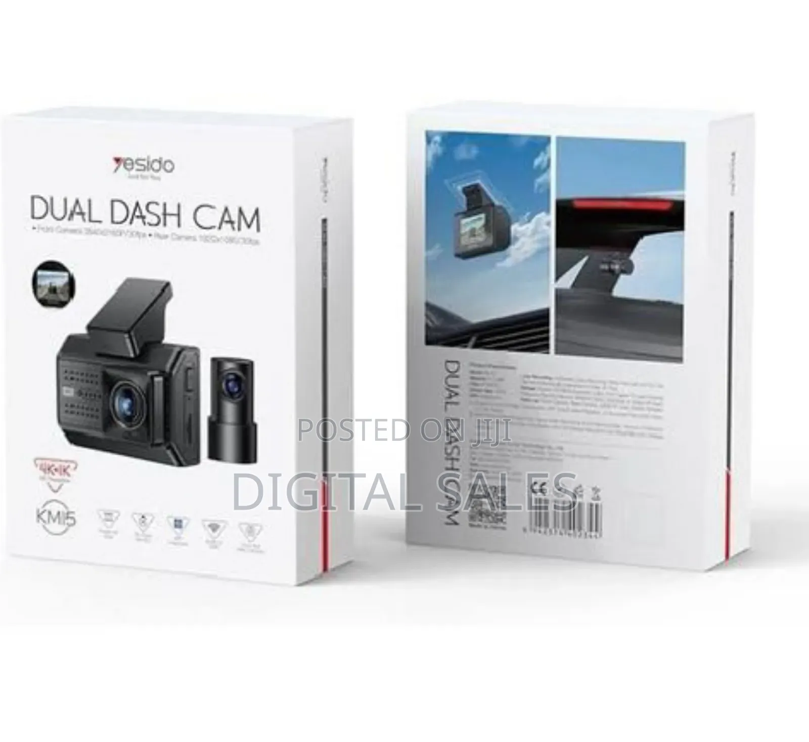 Yesido Km15 Dual Dash Camera