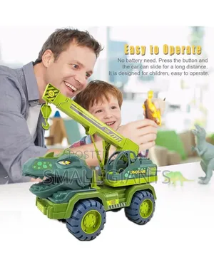 Children's Dinosaur Crane Truck Car Toys
