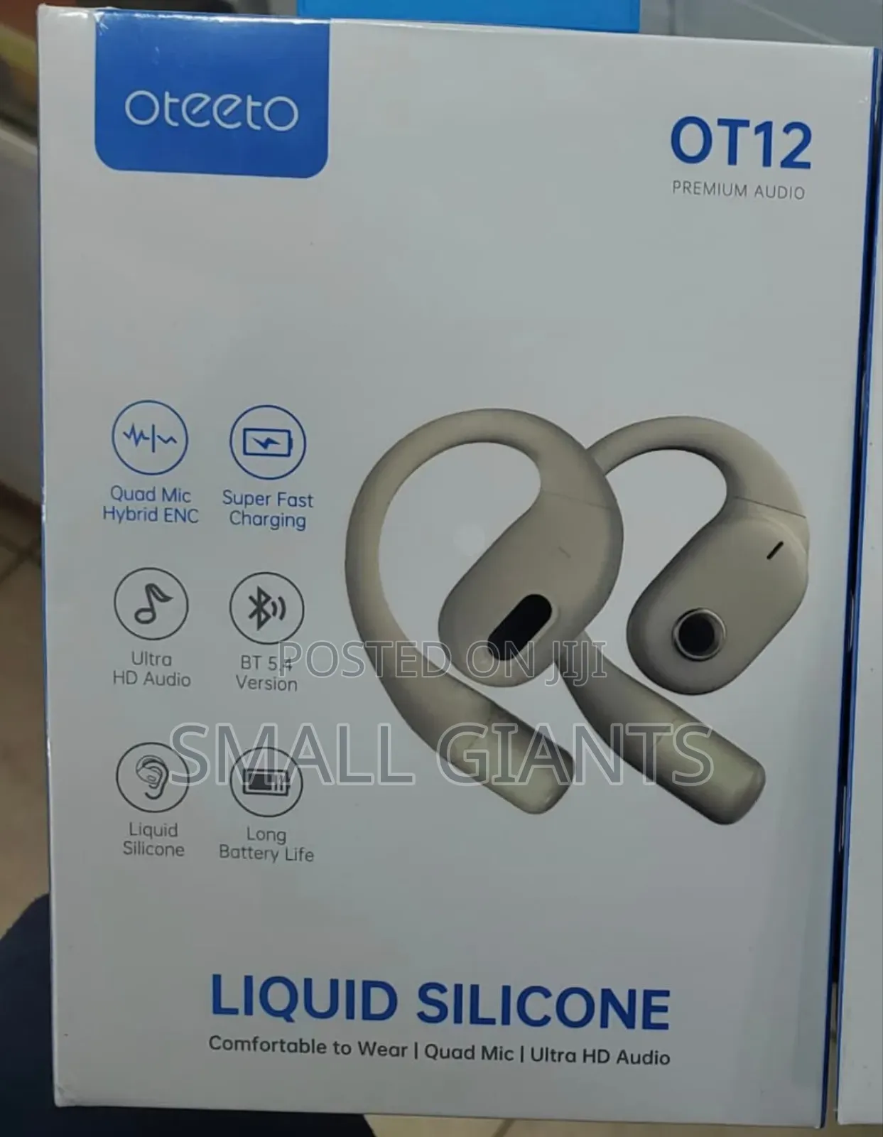 Oteeto Wireless Base Ear Clip Earphones