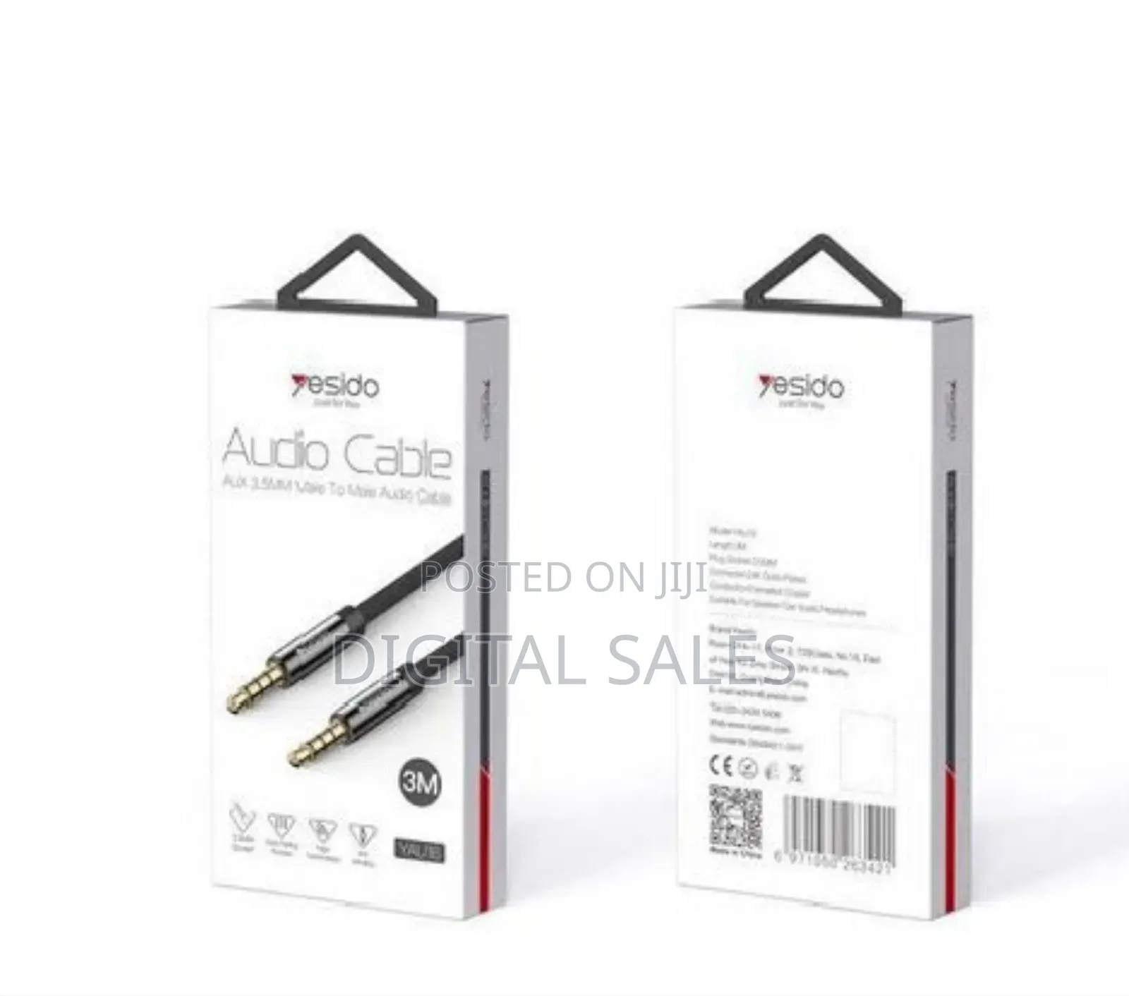 Yesido Yau14 Aux Audio Cable