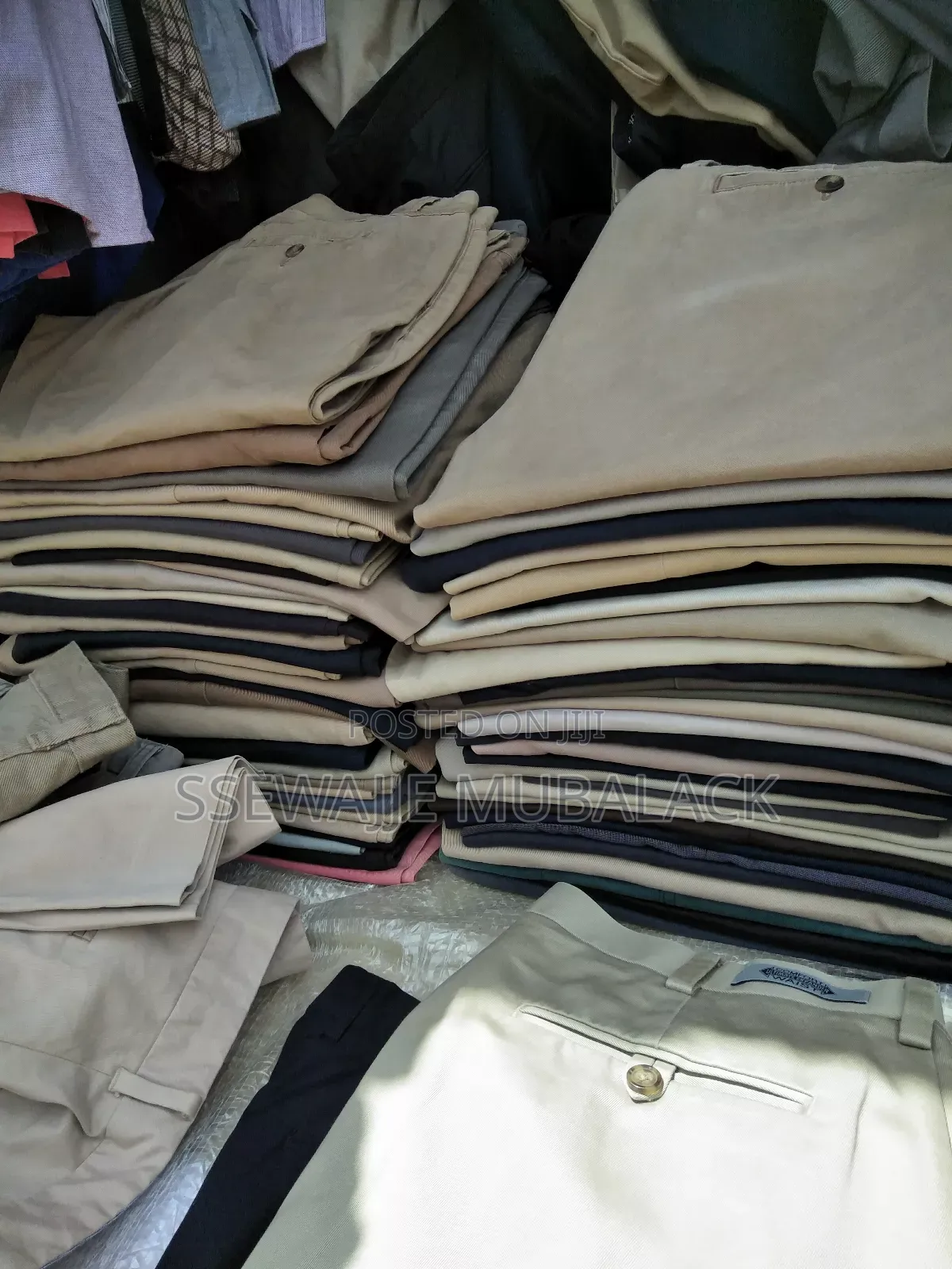 Second Hand Khaki Trousers and Gentle