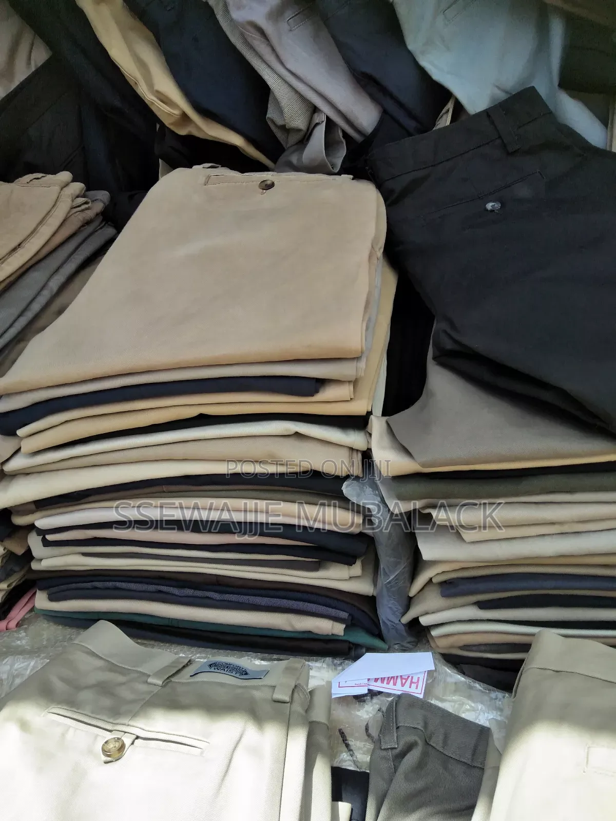 Second Hand Khaki Trousers and Gentle