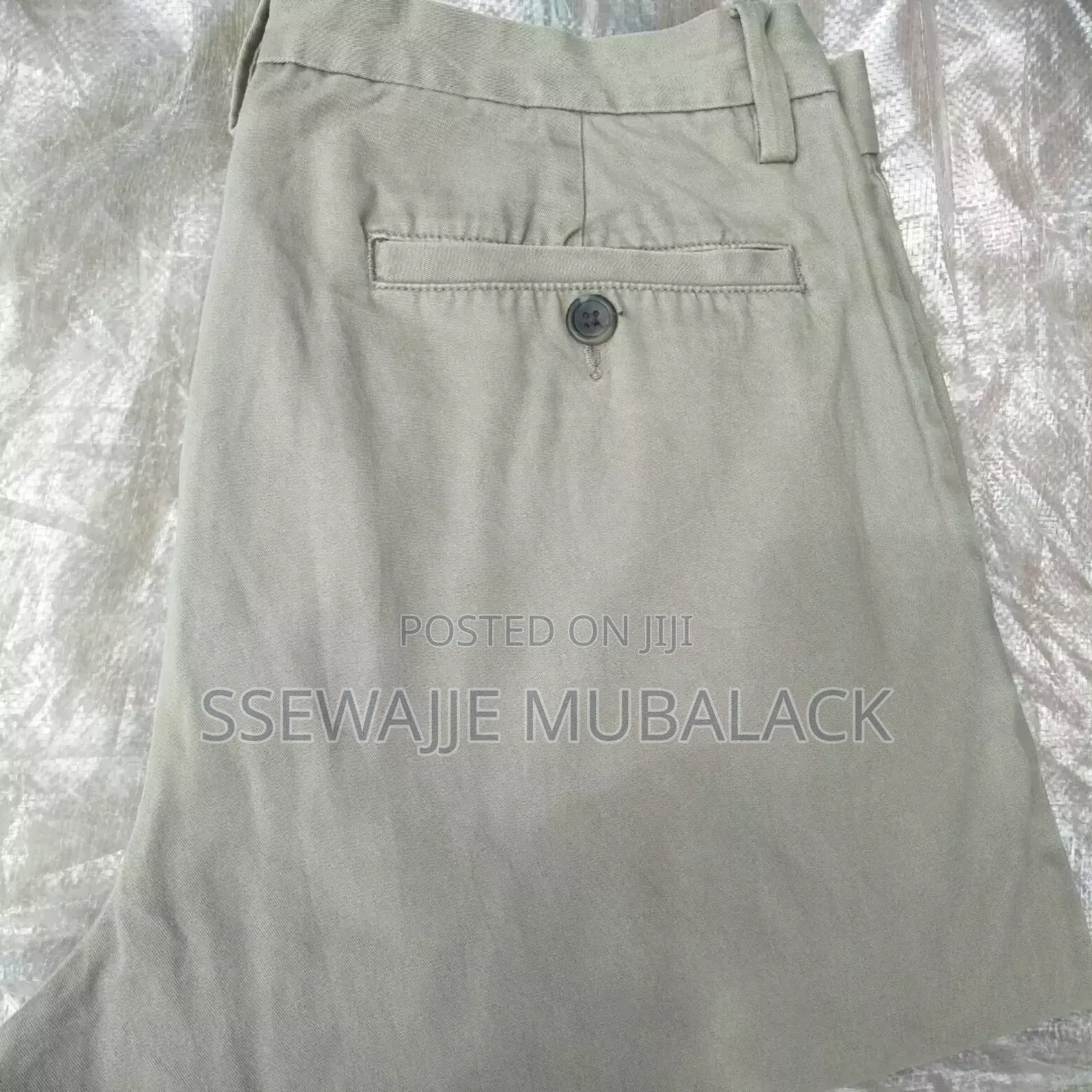 Second Hand Khaki Trousers and Gentle