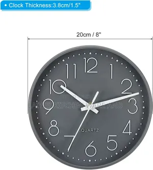 Modern Wall Clock – Stylish Silent Clock for Home Office
