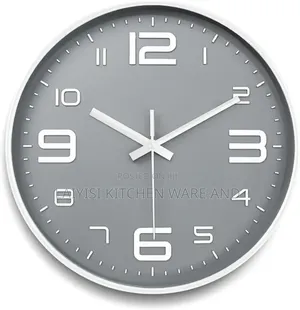 Modern Wall Clock – Stylish Silent Clock for Home Office