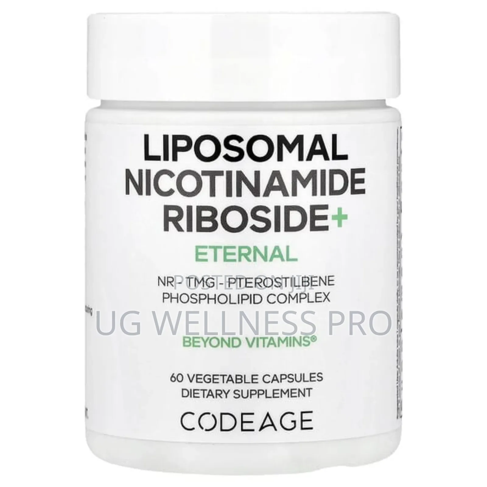 Codeage, Liposomal Nicotinamide Riboside+, 60 Vegetable Caps