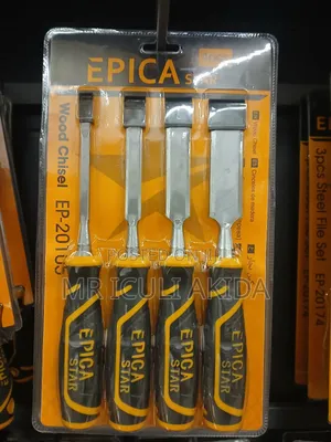 Epica Star 4pcs Wood Shaping, Curving Chisel Set
