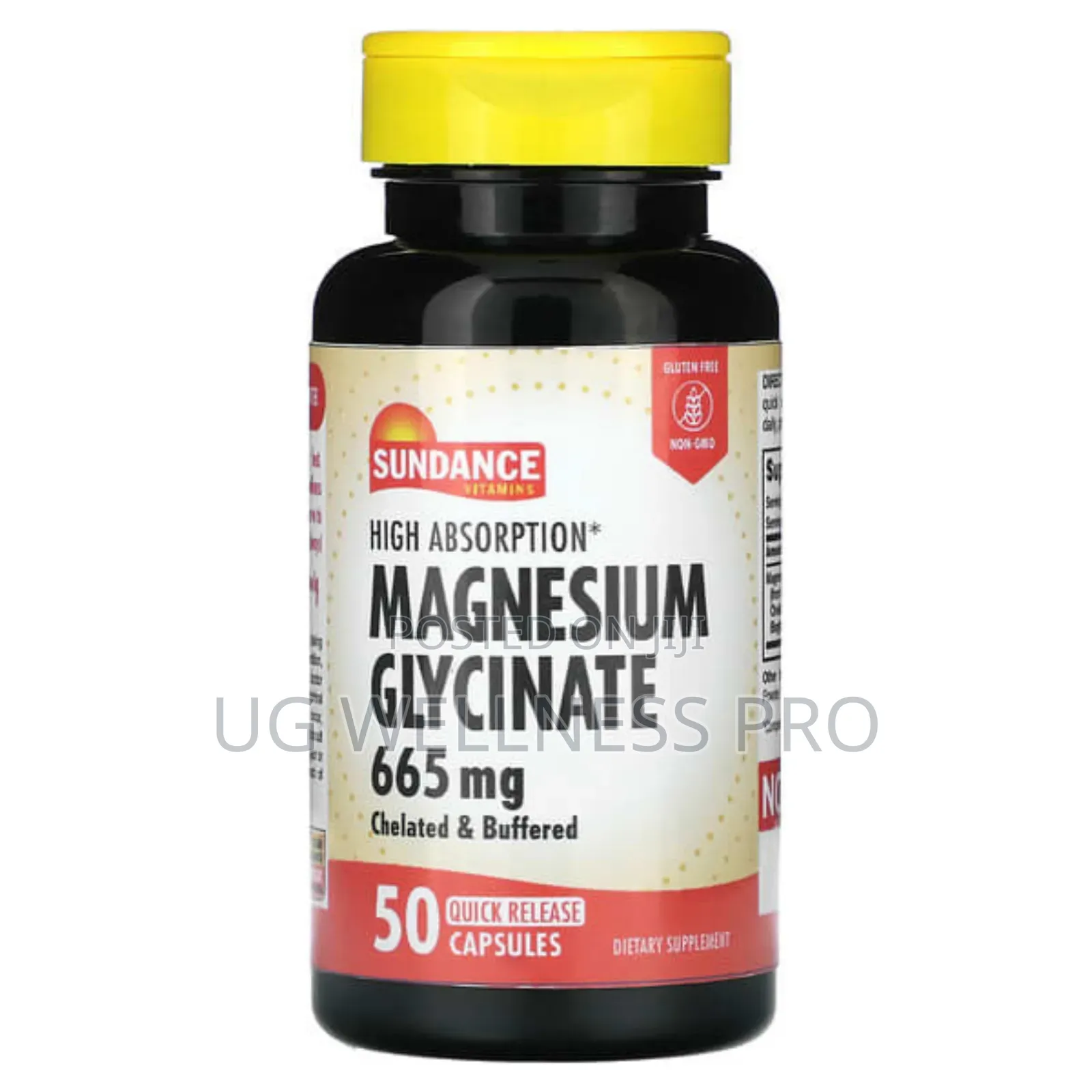 Sundance High Absorption Magnesium Glycinate 665 Mg, 50 Caps