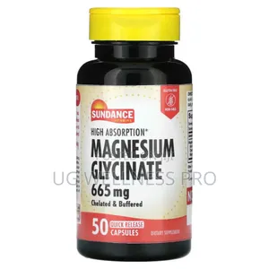 Sundance High Absorption Magnesium Glycinate 665 Mg, 50 Caps