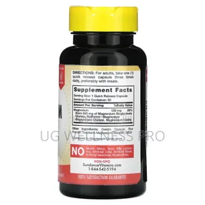 Sundance High Absorption Magnesium Glycinate 665 Mg, 50 Caps