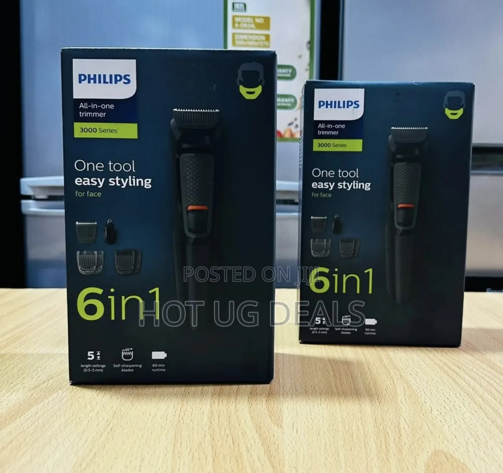 6 In 1 Philips Rechargeable Trimmer - Black