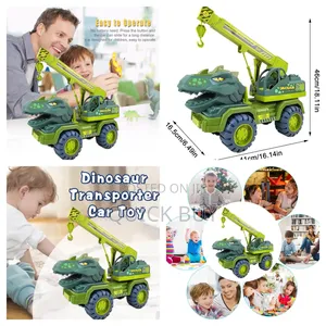 New Children Dinosaur Crane Truck Car Toys