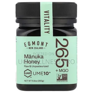 Manuka Honey, Raw Unpasteurized, Umf 10+, Mgo 265+ 250g
