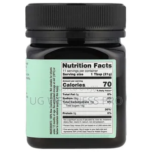 Manuka Honey, Raw Unpasteurized, Umf 10+, Mgo 265+ 250g