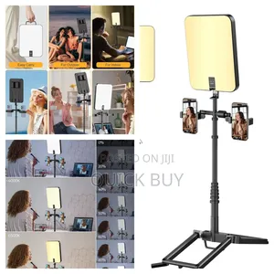 Portable Rechargeable Led Video Light With Stand