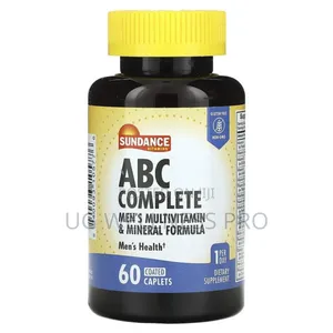 Abc Complete Men's Multivitamin Mineral 60 Coated Caplets
