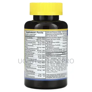 Abc Complete Men's Multivitamin Mineral 60 Coated Caplets