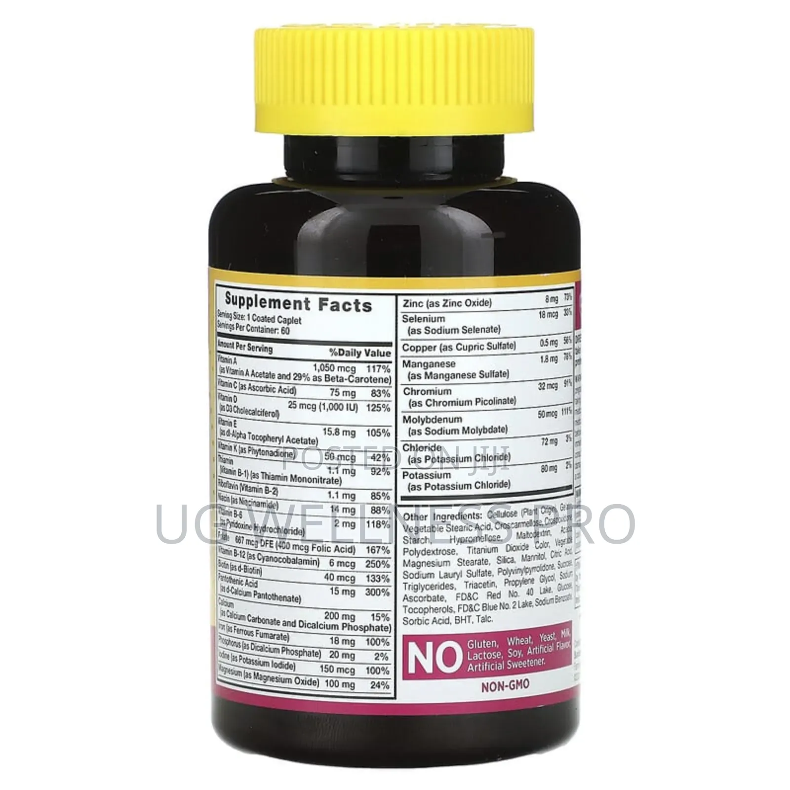 Abc Complete, Women's Multivitamin Mineral 60 Coated Caple