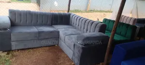 Advanced Five Sitter Gray Sofas