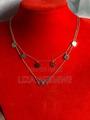 Charm Layered Butterfly Chain Necklaces