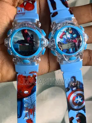 Boys Digital Colour Glowing Light Watches