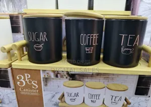 3pcs Ceramic Canister Set