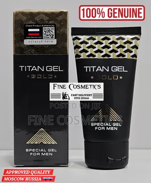 Original Titan Gel Gold Ultimate Magic Men Penis Enlargement