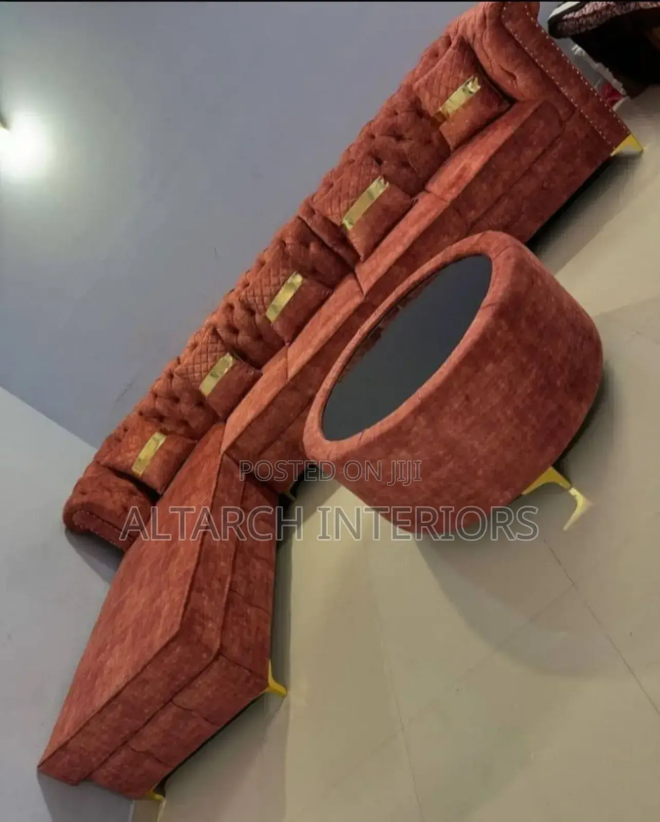 6 Seater L Sofa