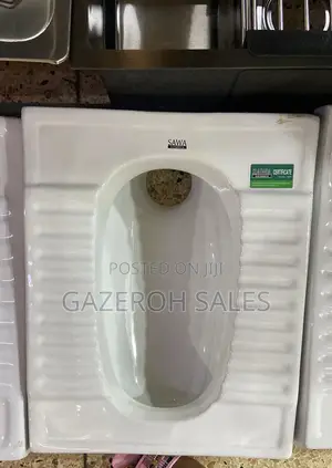 Sawa Squatting Toilet Pan With Plastic Cistern