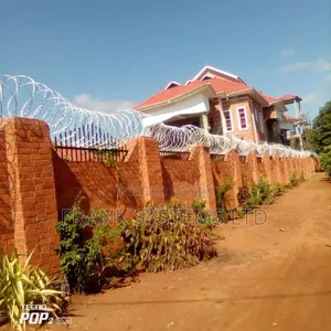 Razor Wire Fence on Perimeter Wall