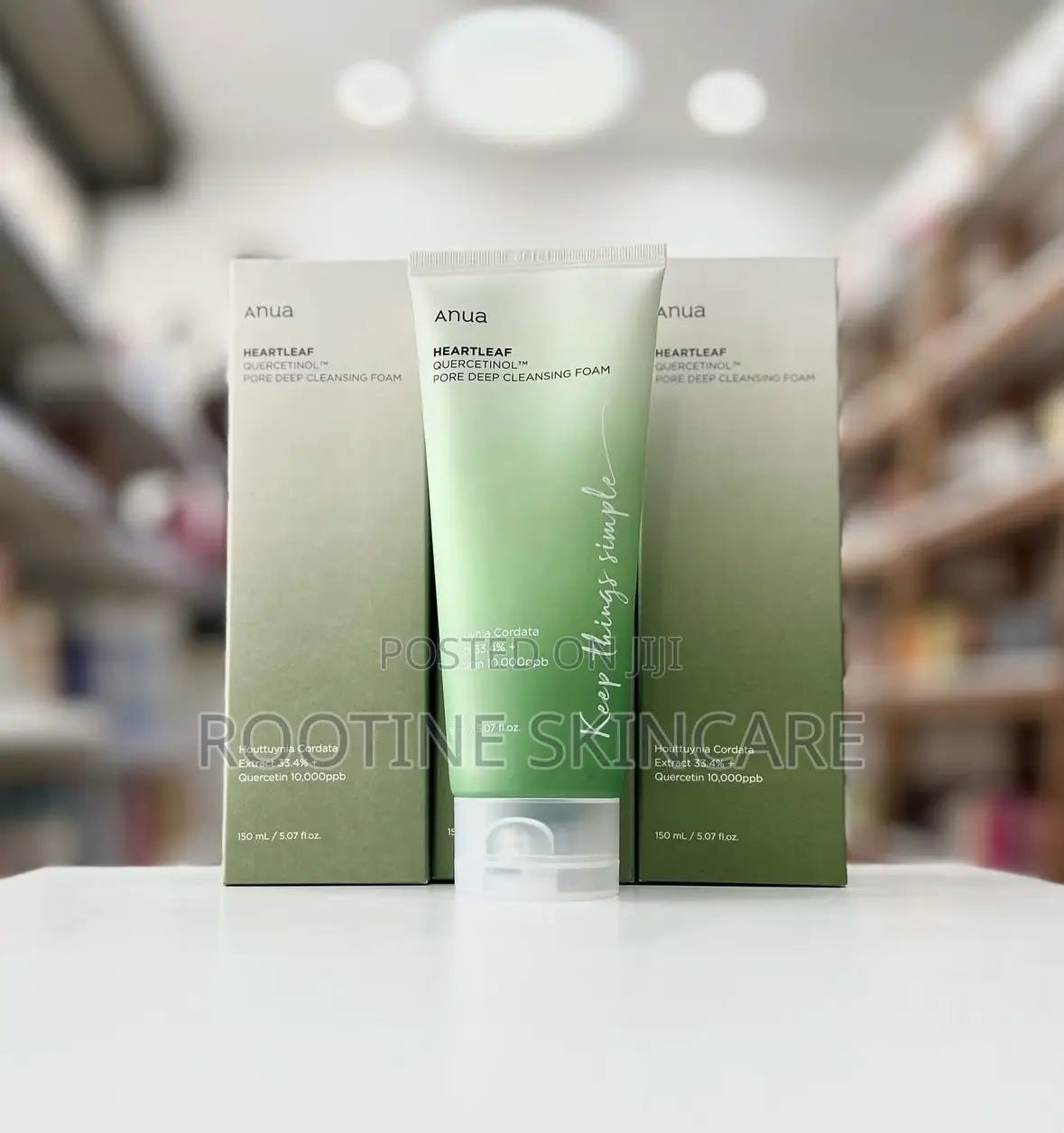 Anua Heartleaf Pore Deep Cleansing Foam for Oily Skin