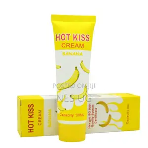 Hot Kiss Hot Banana Flavour Vaginal Anal Sex Lubricant 30ml