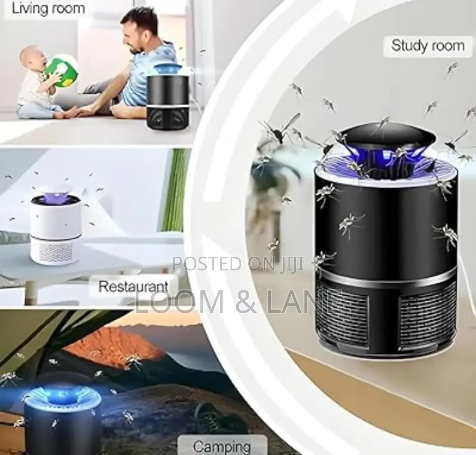 Electronic Mosquito and Insect Killer Trap Lamp