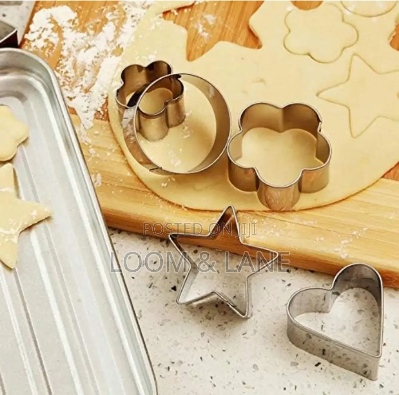Kitchen Craft Stainless Steel Variety Shapes.