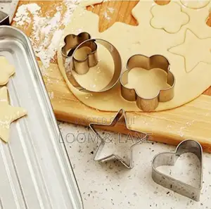 Kitchen Craft Stainless Steel Variety Shapes.