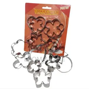 Kitchen Craft Stainless Steel Variety Shapes.