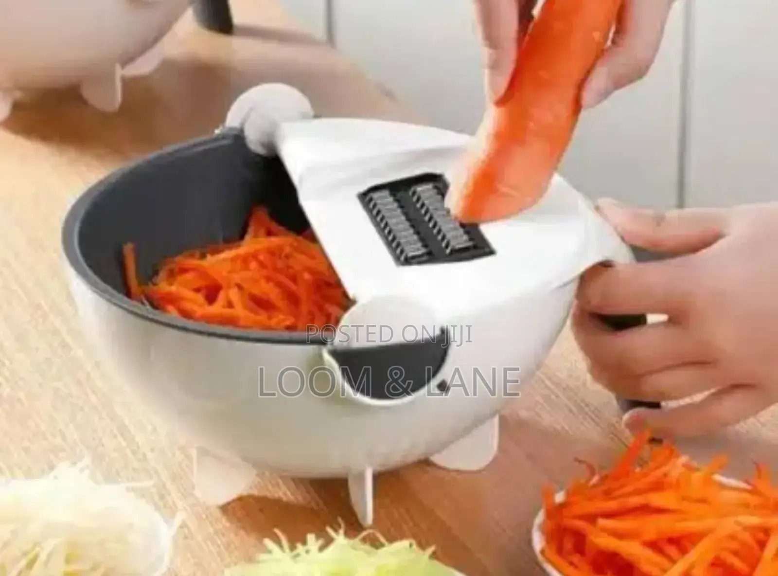 9 in 1 Vegetable Cutter With Drain Basket