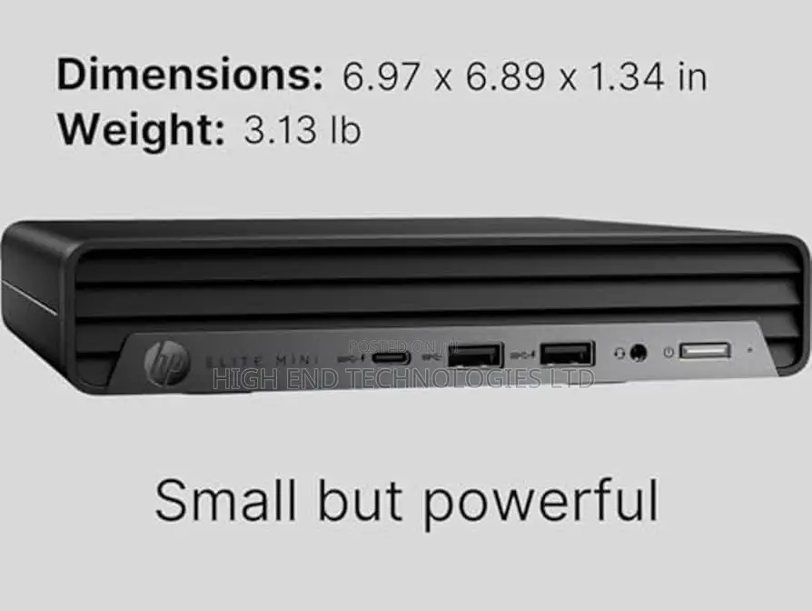 Desktop Computer HP Elite Slice 8GB Intel Core I3 HDD 500GB