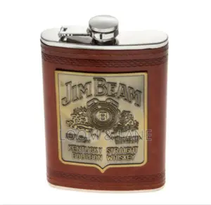 Portable Whisky Hip Flask Bottle