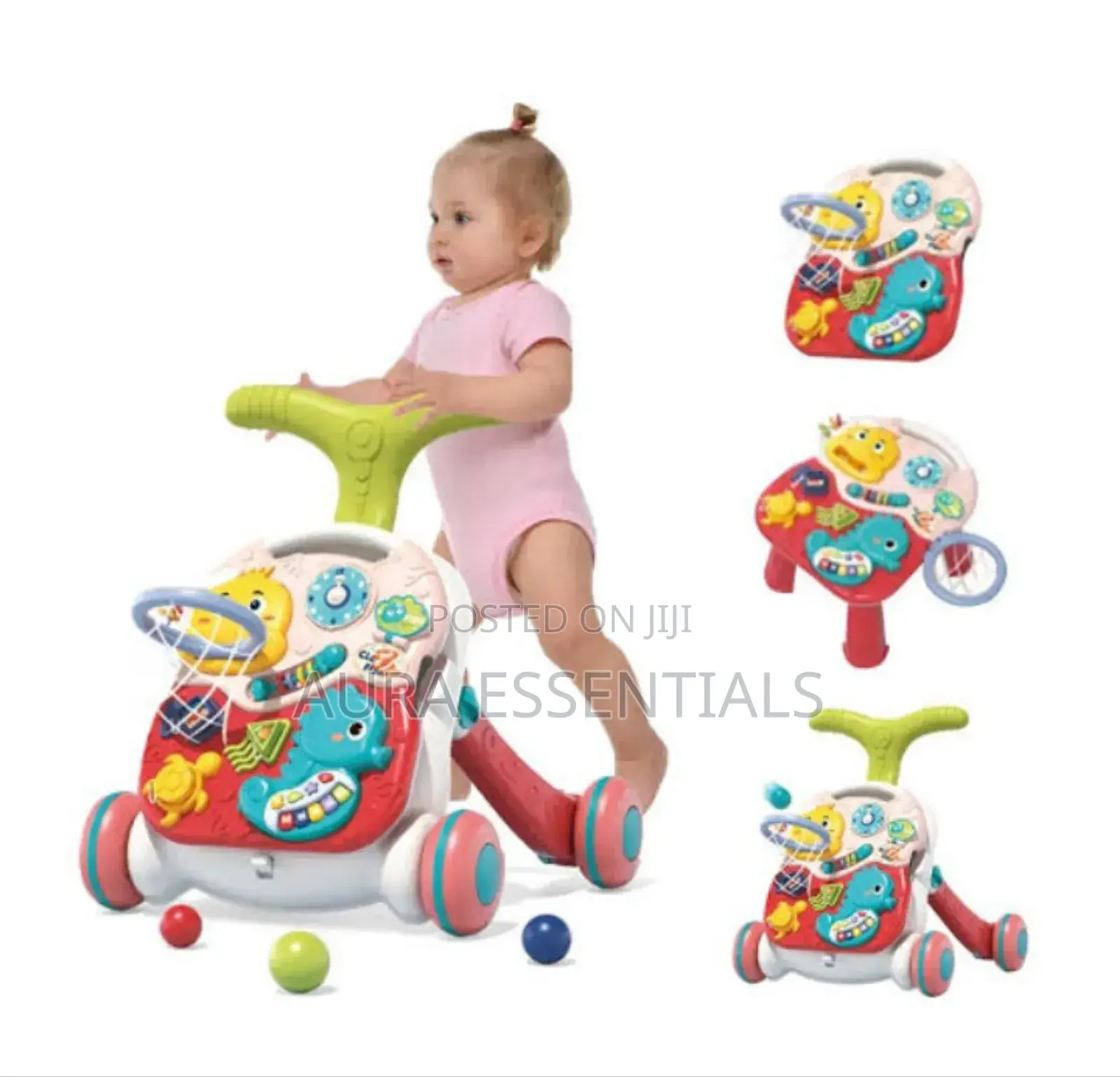 3in1 Baby Push Walker and Activity Centes
