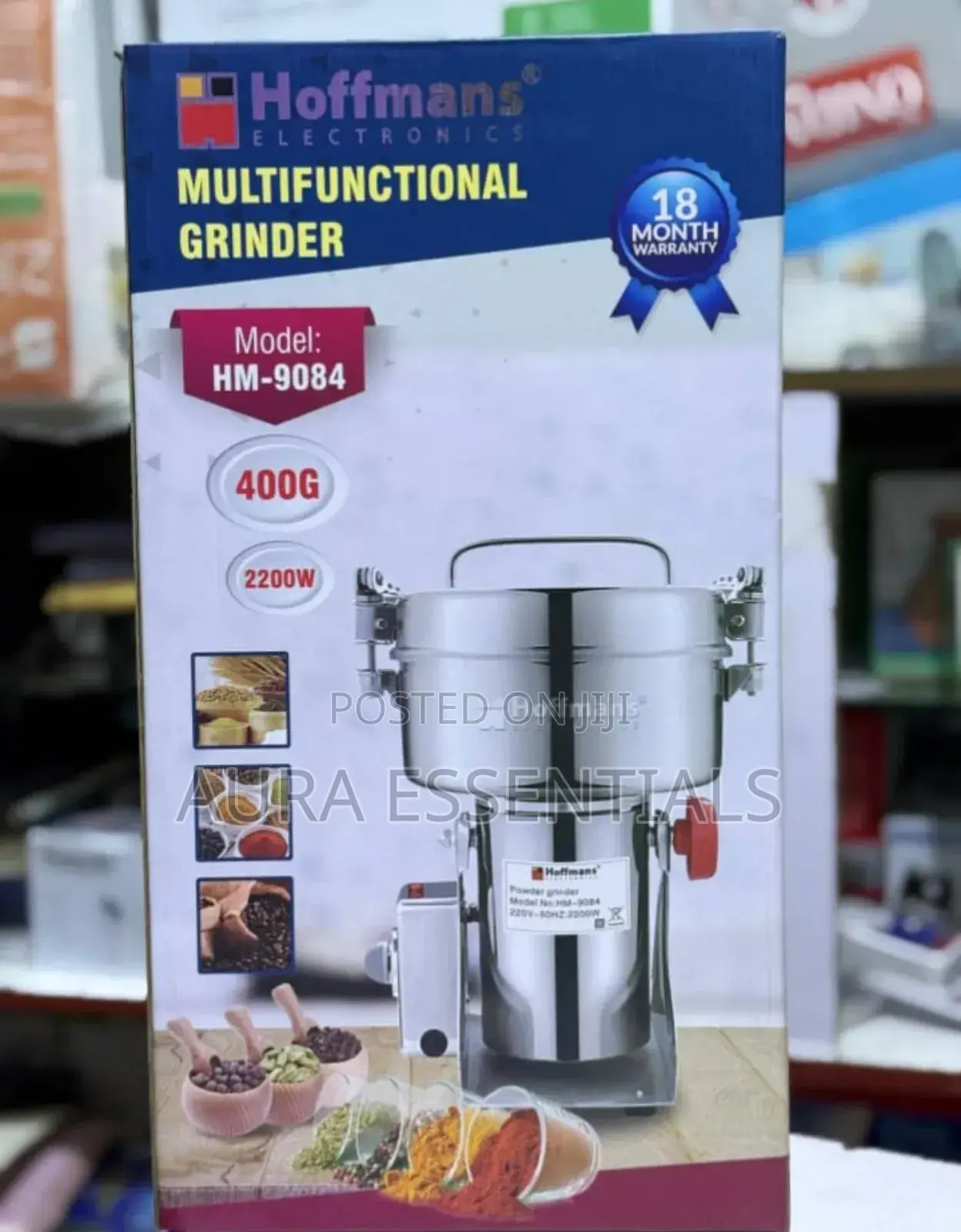 Hoffmans 400g Multifunction Grinder
